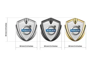 Volvo Metall Emblem Abzeichen Rennsport Inspiriert Glänzend